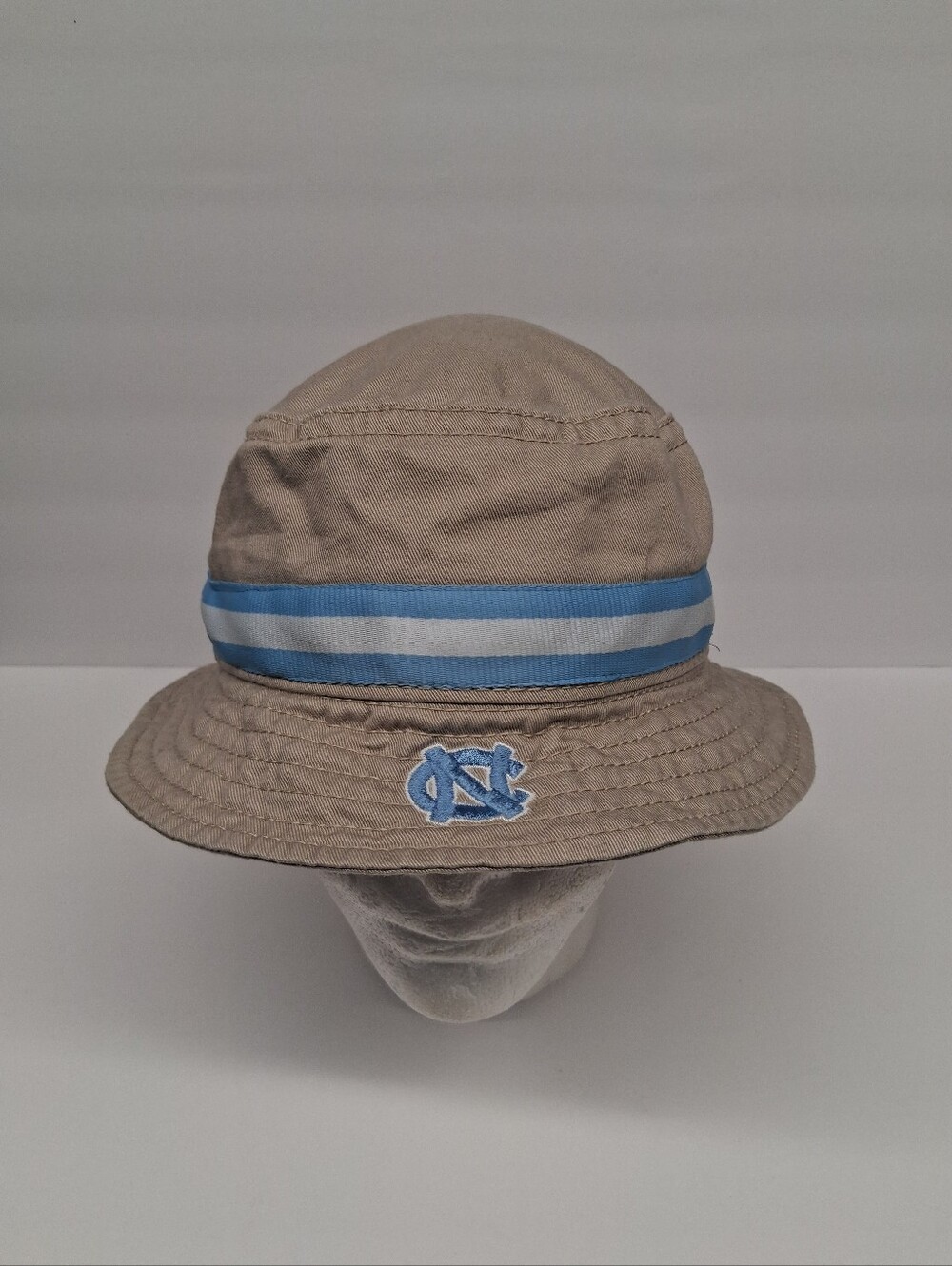 Vintage Legacy North Carolina Tar Heels Tan Bucket Hat Size L/XL NC Logo